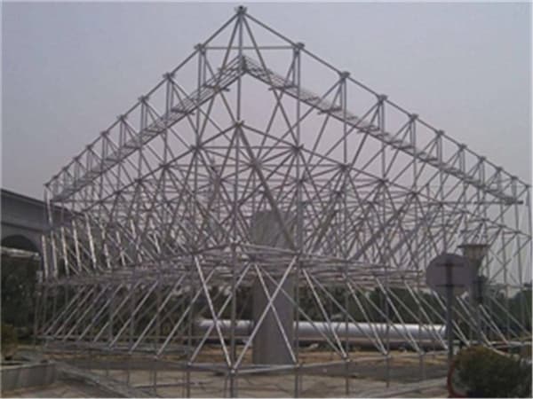 龙井仓储物流网架加工厂家案例